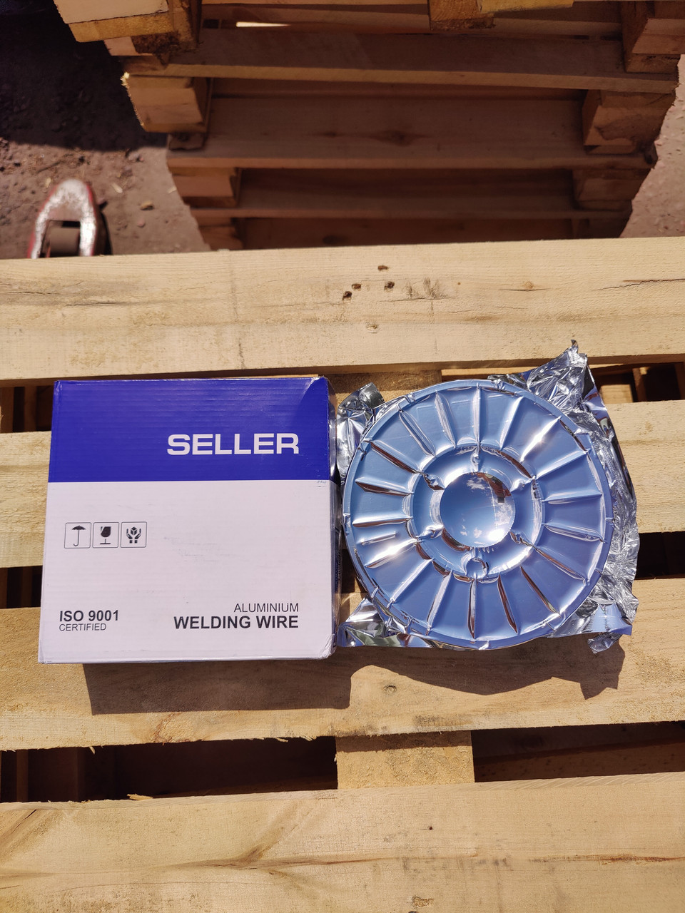 Cварочная проволока SELLER ER5356 д.0.8мм (2 кг) алюминиевая - фото 3 - id-p208297002