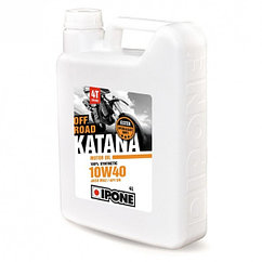 Масло для мотоцикла IPONE KATANA OFF ROAD 10W40 100% Synthetic 4 л