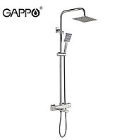 Душевая система Gappo G2499-40 сатин с термостатом