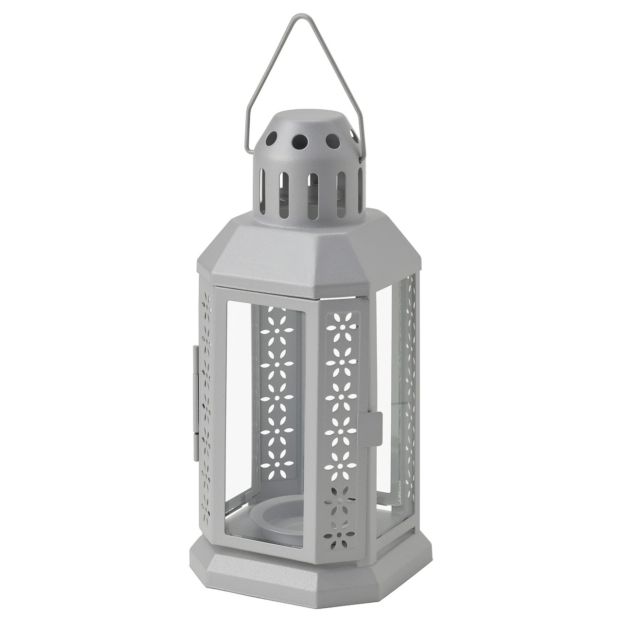 ЭНРУМ ENRUM фонарь для греющей свечи, серый, 22 см