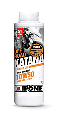 Масло для мотоцикла IPONE KATANA OFF ROAD 10W50 100% Synthetic 1 л