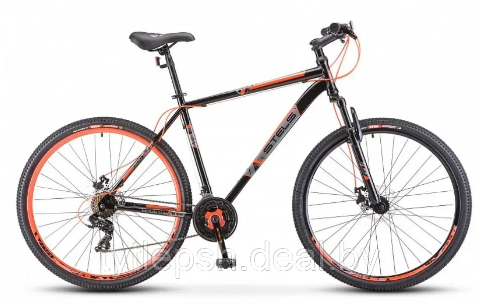 Велосипед Stels Navigator 900 MD 29 F020 р.19.5 2022 (черный/красный) - фото 4 - id-p177567415