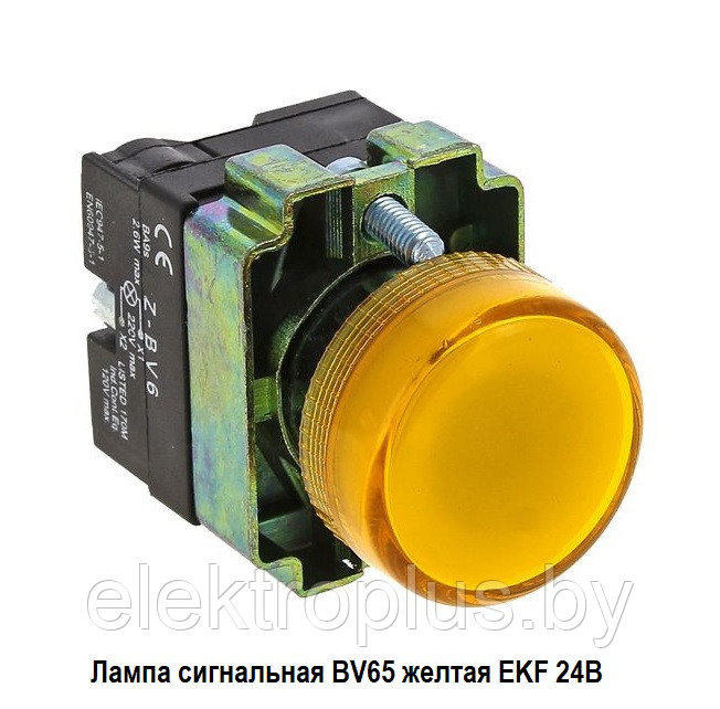Лампа сигнальная BV65 24В D22mm IP54 EKF PROxima - фото 1 - id-p208298854