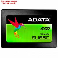 Накопитель SSD A-Data Ultimate SU650 ASU650SS-120GT-R, 120Гб, SATA III, 2.5"