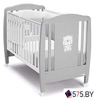 Классическая детская кроватка CAM Lettino Teddy Grey G255 (Тедди серый)