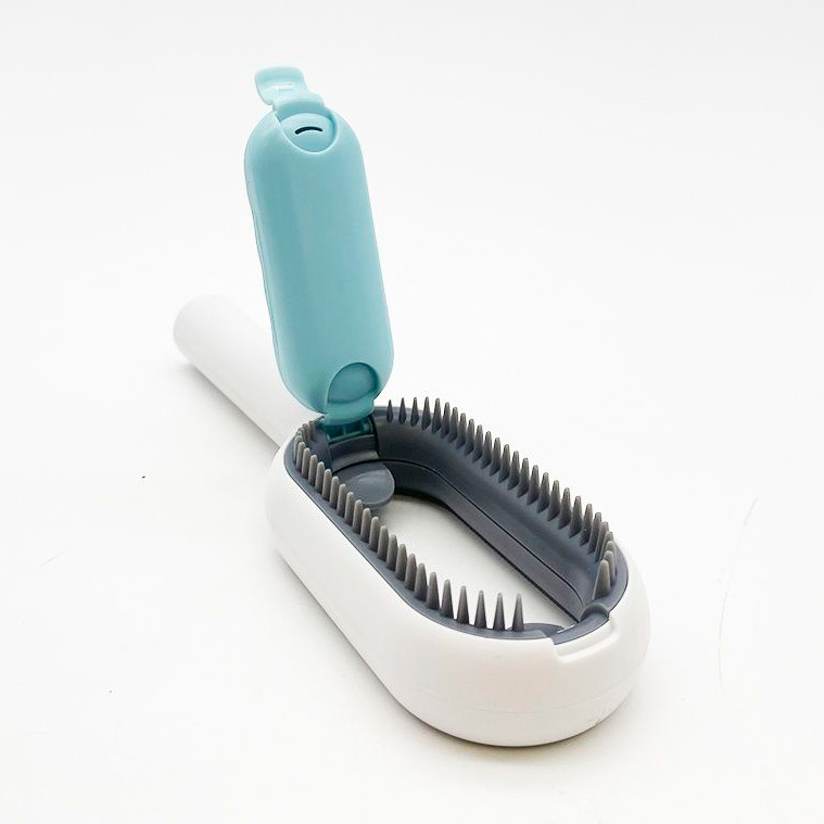 Расчёска для вычесывания шерсти собак и кошек 3 в 1 Pet Cleaning Hair Removal Comb - фото 7 - id-p208305069