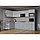 Кухня Интерлиния Мила Лайт 1,68х2,8 белый/бетон, фото 3