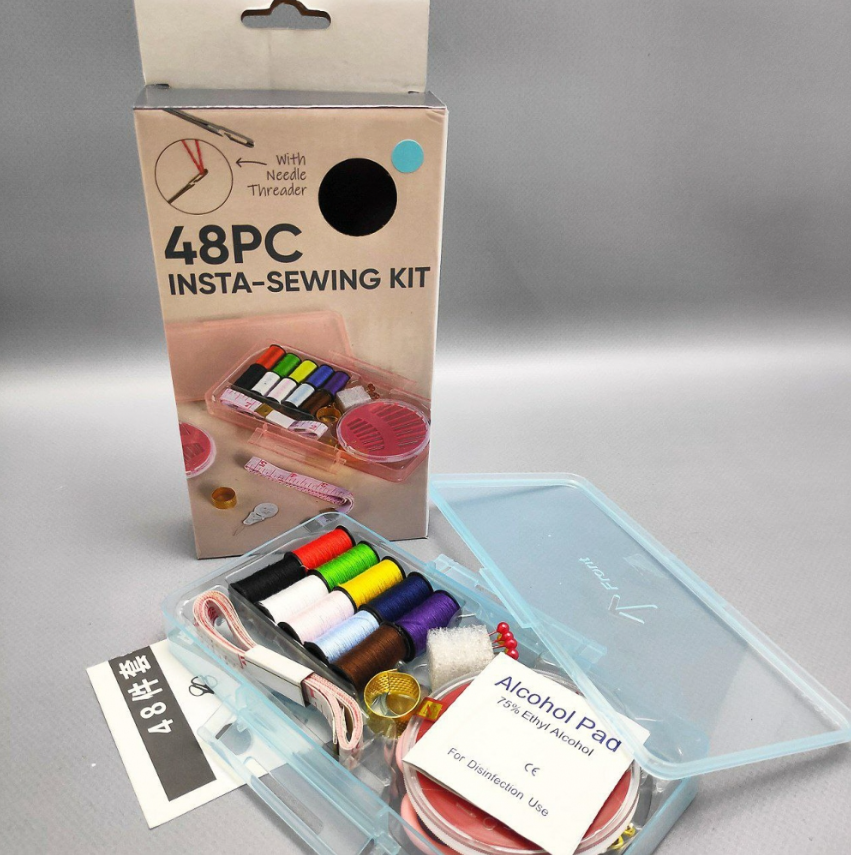 Швейный дорожный набор 48PC INSTA-SEWING KIT (48 предметов) - фото 1 - id-p208305230