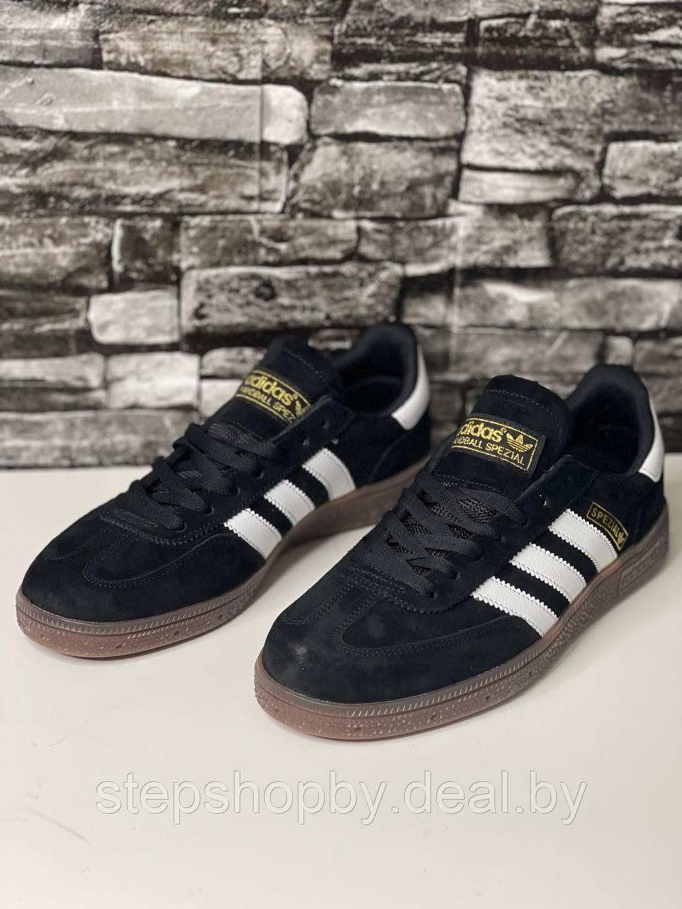 Кроссовки Adidas Handball Spezial mans Black - фото 2 - id-p208305290