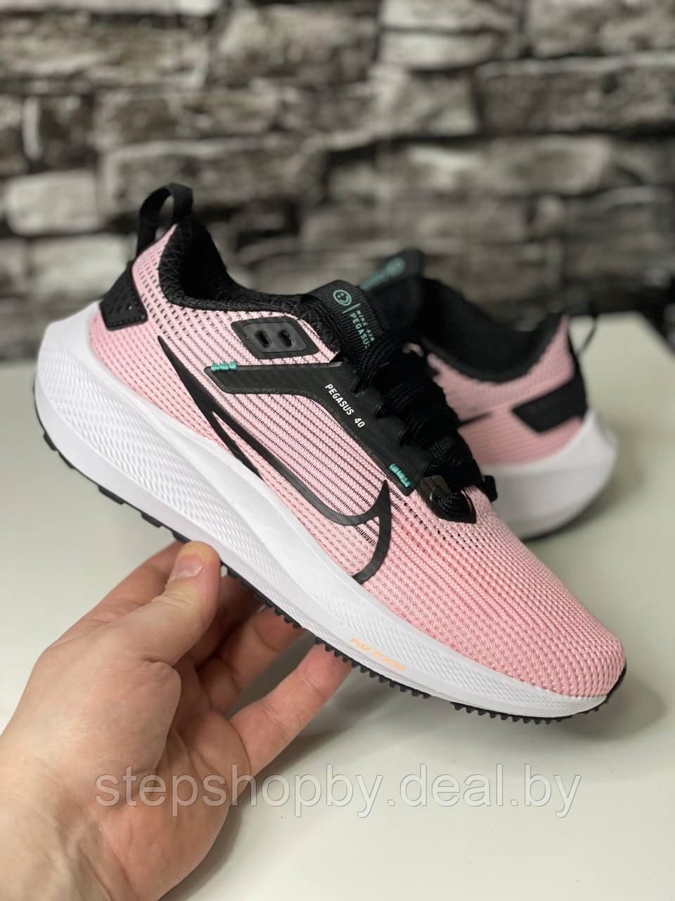 Кроссовки Nike Air Zoom Pegasus 40 Pink/black - фото 2 - id-p208305416