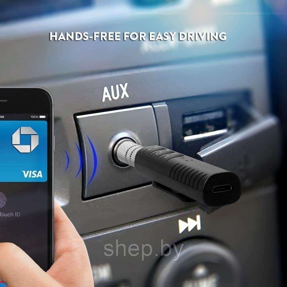 Bluetooth-AUX BT-450 - Блютуз ресивер в машину приемник сигнала беспроводной Hands-free - фото 9 - id-p208305445