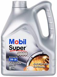 Моторное масло Mobil Super 3000 X1 Formula FE 5W30 4L