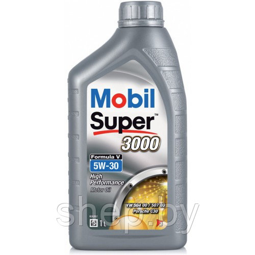 Моторное масло MOBIL 5W30 SUPER 3000 FORMULA V 1L - фото 1 - id-p208307106