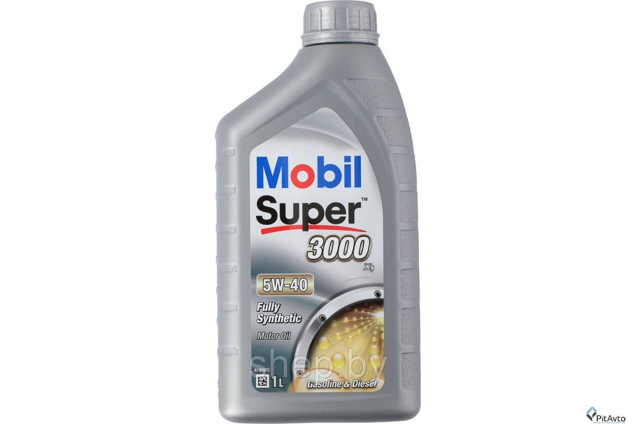 Моторное масло Mobil Super 3000 Х1 5W40 1L - фото 1 - id-p208307119
