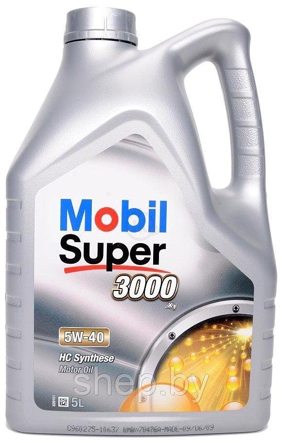 Моторное масло Mobil Super 3000 Х1 5W40 5L - фото 1 - id-p208307123