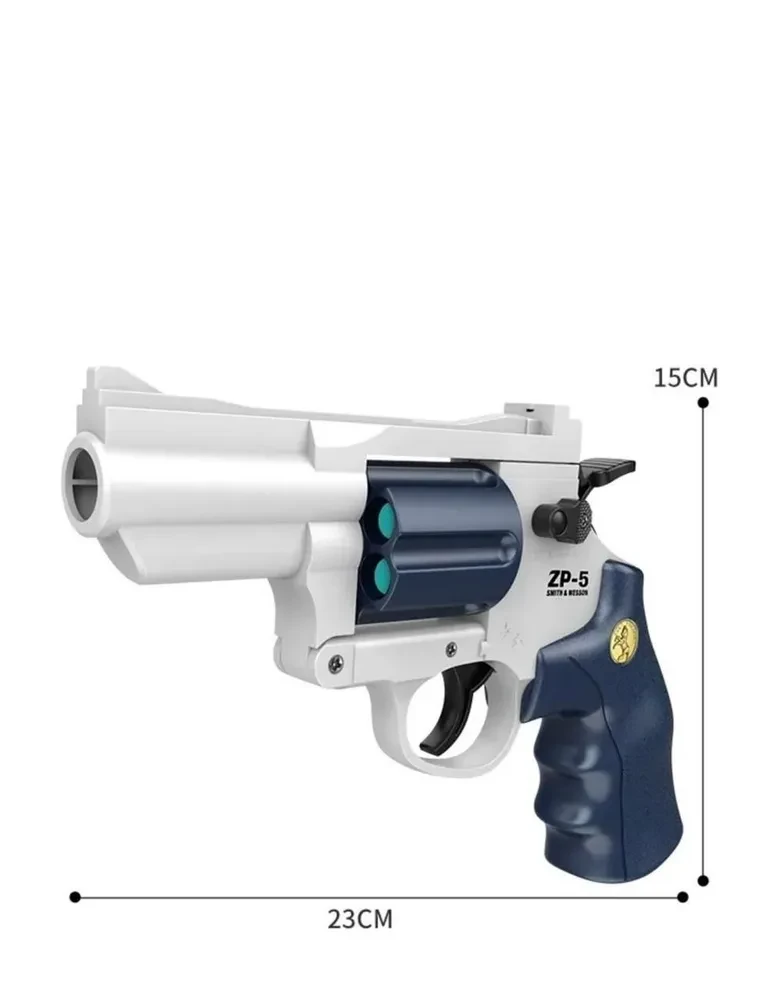 Игрушечный револьвер ZP-5 с мягкими пулями - фото 2 - id-p208307539