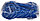 Вилка одноразовая пластиковая «ИнтроПластик» длина 165 мм, 100 шт., синяя, фото 2