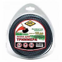 Леска для триммера DDE Still Line 2.4mm x 58m Light Blue 645-013