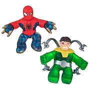 Goo Jit Zu Набор тянущихся фигурок Гуджитсу Супергерои: Человек-паук и Доктор Осьминог GooJitZu 40894