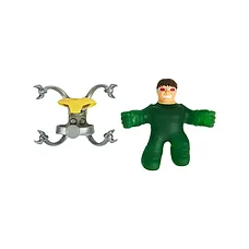 Goo Jit Zu Набор тянущихся фигурок Гуджитсу Супергерои: Человек-паук и Доктор Осьминог GooJitZu 40894, фото 3