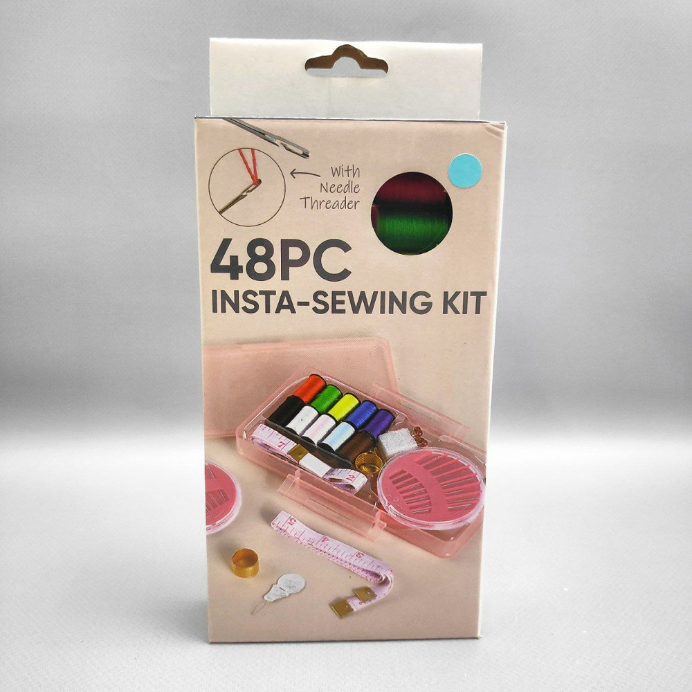Швейный дорожный набор 48PC INSTA-SEWING KIT (48 предметов) - фото 3 - id-p208309691