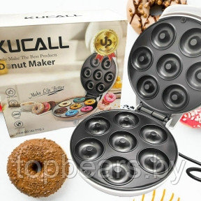 Аппарат для выпечки мини-пончиков Donut Maker KC-TTQ-1 на 7 форм, 1200W - фото 1 - id-p208309778
