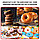 Аппарат для выпечки мини-пончиков Donut Maker KC-TTQ-1 на 7 форм, 1200W, фото 10
