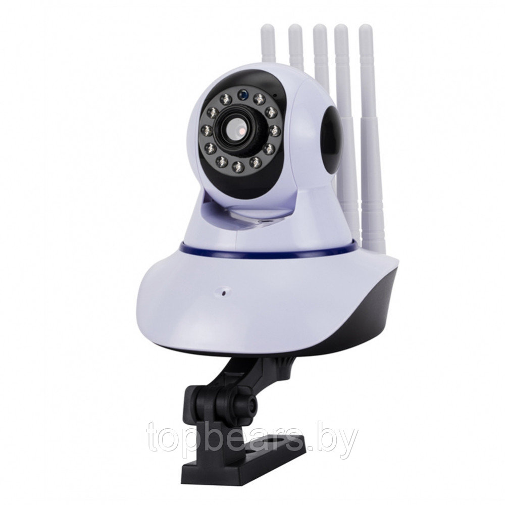 Беспроводная видеокамера Intelligent camera Wi Fi (день/ночь, датчик движения, видеоняня, 5 усиленных антенн - фото 10 - id-p208309781