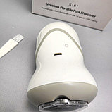 Аппарат по уходу за кожей стоп Wireless Portable Foot Sharpener S161 (2 режима работы, 3 насадки) / Пемза, фото 9