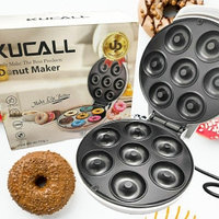 Аппарат для выпечки мини-пончиков Donut Maker KC-TTQ-1 на 7 форм, 1200W