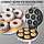 Аппарат для выпечки мини-пончиков Donut Maker KC-TTQ-1 на 7 форм, 1200W, фото 3