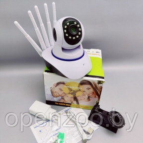 Беспроводная видеокамера Intelligent camera Wi Fi (день/ночь, датчик движения, видеоняня, 5 усиленных антенн - фото 1 - id-p208310665