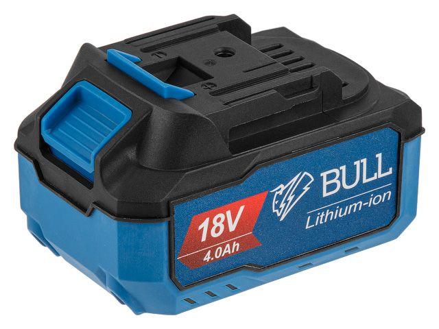 Аккумулятор BULL AK 4003 18.0 В, 4.0 А*ч, Li-Ion (18 В, 4 А*ч, Li-ion) - фото 1 - id-p208310172