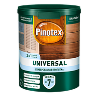 Пропитка для дерева PINOTEX Universal 2 в 1 индонезийский тик 9л