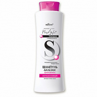 Шампунь-бальзам ШИПОВНИК вит. д/вс. тип. вол. 500 мл
