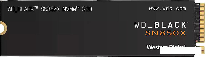 SSD WD Black SN850X NVMe 1TB WDS100T2X0E - фото 1 - id-p208313864
