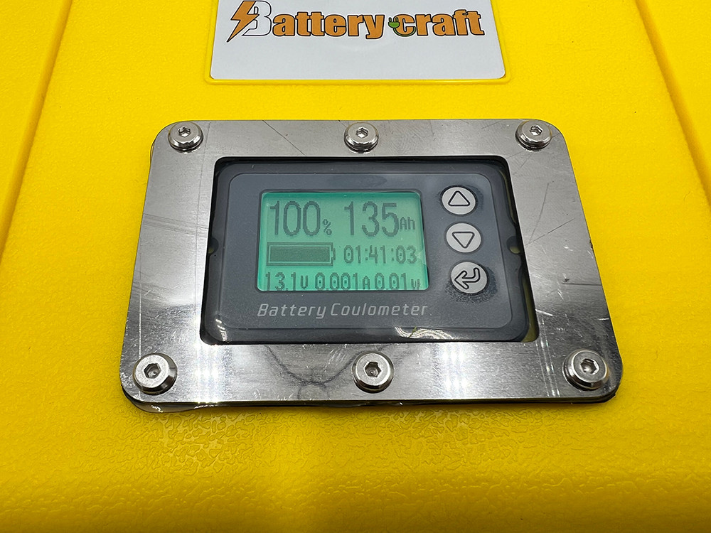 Аккумулятор BatteryCraft Lifepo4 12V 130Ah BMS 100 A c Bluetooth (желтый корпус) - фото 5 - id-p208314172