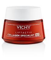 Ночной крем-уход Vichy Виши Liftactiv Collagen Specialist против морщин и для упругости кожи, 50 мл