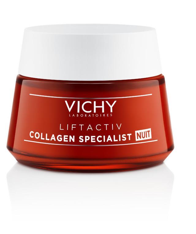 Ночной крем-уход Vichy Виши Liftactiv Collagen Specialist против морщин и для упругости кожи, 50 мл - фото 1 - id-p208314149
