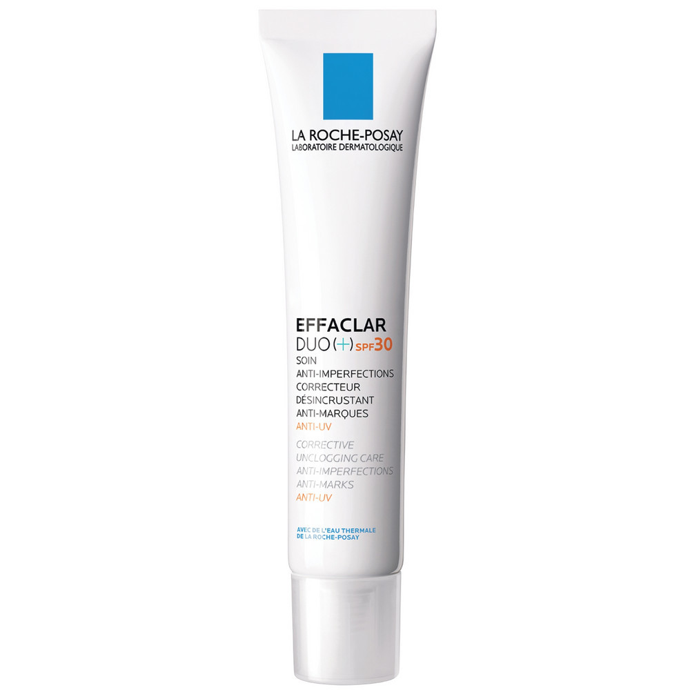 Корректирующий крем-гель La Roche-Posay Ля рош Effaclar DUO+ SPF 30 / PPD 10 для проблемной кожи, 40 мл - фото 1 - id-p208314151