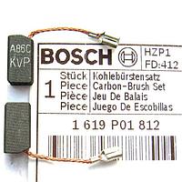 Щетки угольные 2шт (оригинал) для PWS 600 650 670 680 1000-125 C CE BOSCH 1619P01812