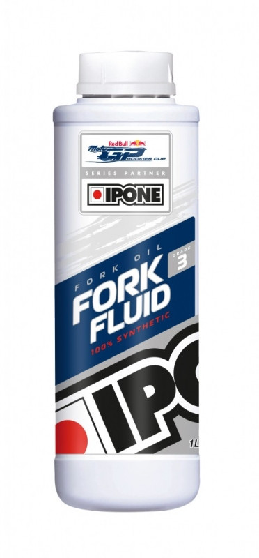 Масло вилочное IPONE FORK FLUID 3 100% Synthetic 1 л - фото 1 - id-p205976401