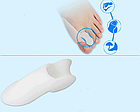 Гелевые накладки на большой палец ноги для защиты косточки, 2 шт, фото 2