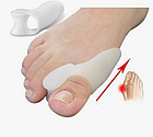 Гелевые накладки на большой палец ноги для защиты косточки, 2 шт, фото 4