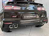 Детский электромобиль RiverToys Chevrolet Camaro 2SS HL558 (черный) Лицензия, фото 3