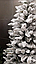 Елка АЛЬПИЙСКАЯ БЕЛАЯ снежная пушистая высота 1.3 м, новогодняя искусственная классическая с подставкой ель, фото 4