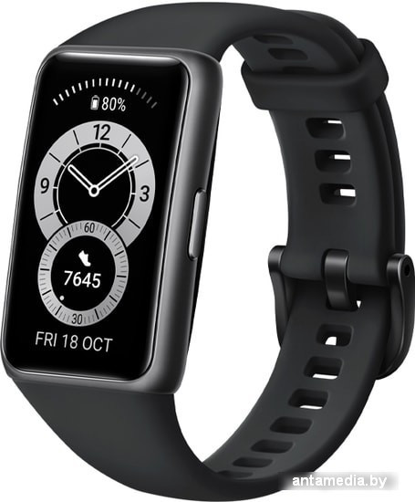 Умные часы Huawei Band 6 (графитовый черный) - фото 1 - id-p208320233