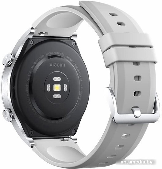 Умные часы Xiaomi Watch S1 Active (серебристый/белый, международная версия) - фото 4 - id-p208320261
