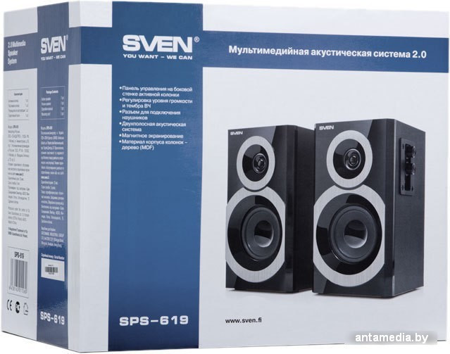 Акустика SVEN SPS-619 - фото 4 - id-p208321309