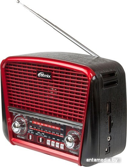 Радиоприемник Ritmix RPR-050 (красный) - фото 2 - id-p208321437